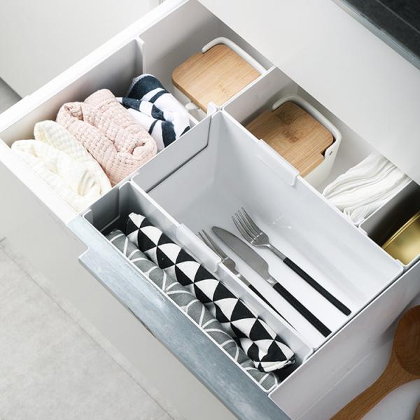 Quality Drawer organizer box plastic drawer organizer underwear storage container for sale