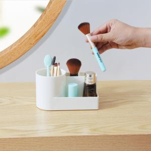 Kids Candy Square Pen Tabletop Plastic Stationery Organiser