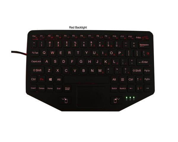 Quality USB PS/2 Fn Keys Industrial Rugged Vehicle Keyboard for sale
