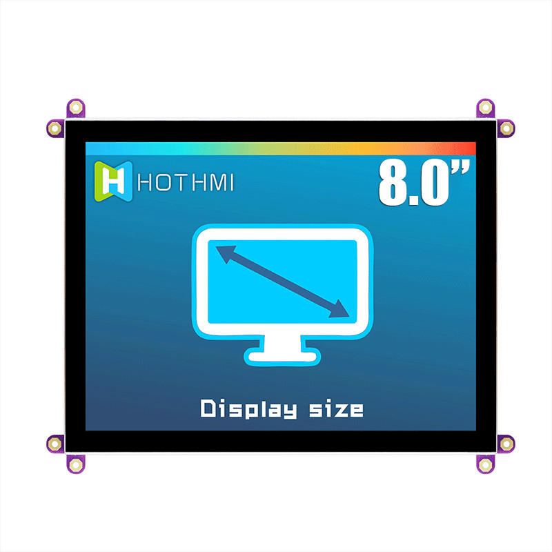 8 Inch 1024x768 HI LCD Panel With Capacitive Touch TFT-080T61SVHDVNSDC