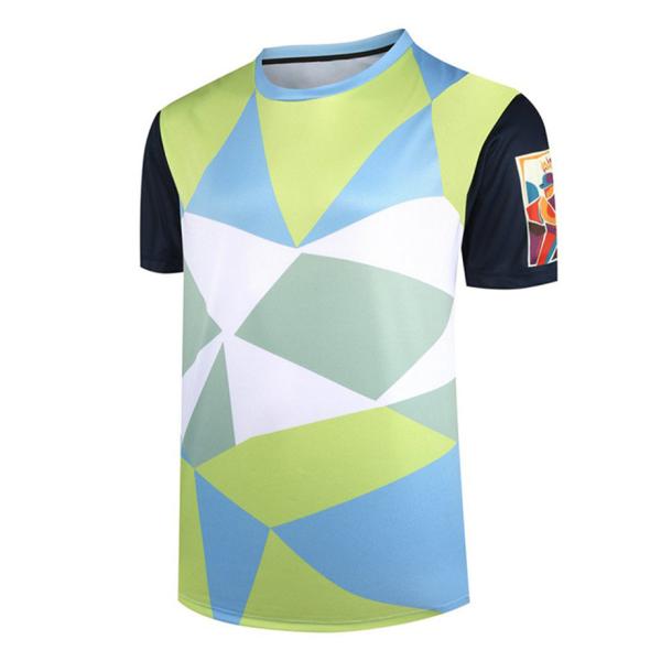 Quality Customized Sublimation Quick-drying Short-sleeved T-shirt Sports Competition Round Neck Top Digital Printing Gift Cultural Shirt T-Shirt for sale