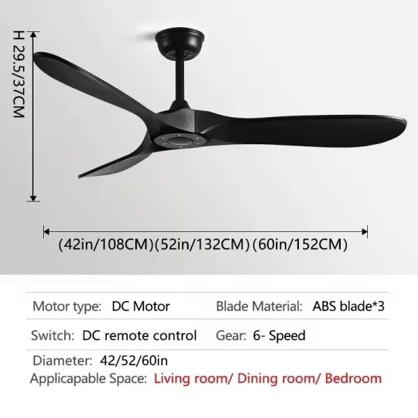 Retractable Blade Modern Folding Fan Light Remote Control Chandelier LED Invisible Ceiling Fan Crystal Light (WH-VLL-29)