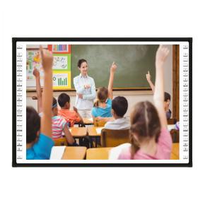 Aluminum 82in Pizarra Digital Interactive Board CE CB Certificated
