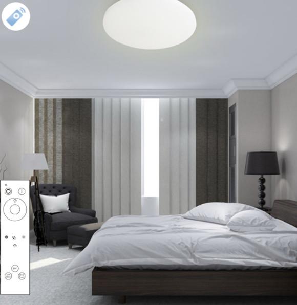 Quality Infrared Smart LED Panel Light Remote Control Ceiling Light CE EU Standard for sale