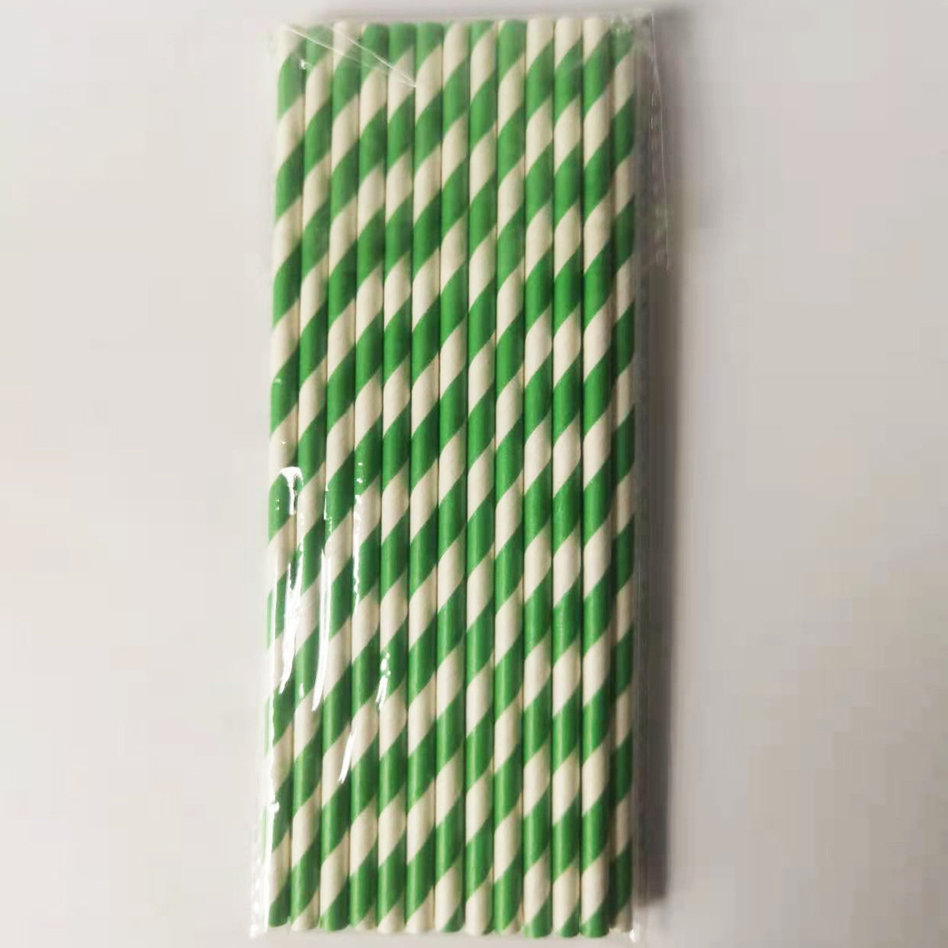 Disposable Colored Paper Drinking Straw Degradable Juice DIY Paper Straw