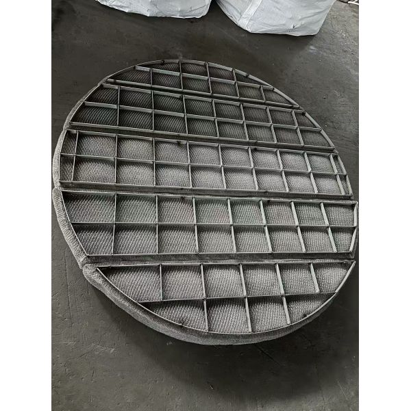 Stainless Steel Wire Metal Embedded Demister Pad for Vapor Liquid Separator 600mm
