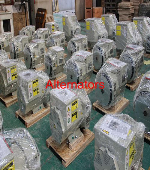 AC Excitation Brushless Synchronous Generator 400kw / 500kva For Cummins Genset
