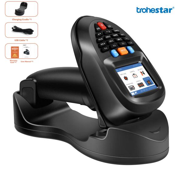 Quality USB 2D 2.4GHz 3mil Trohestar Barcode Scanner for sale