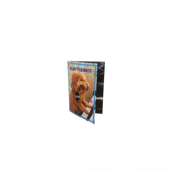 Quality Musical glitter Sound Greeting Cards For Christmas With CE ROHS FCC Certification for sale