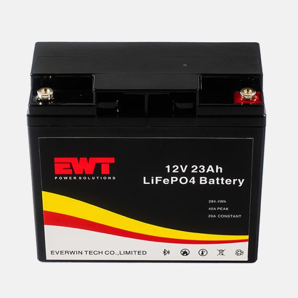 12.8V 23Ah Lithium Iron Phosphate Battery LiFePO4 IFR26650 Battery