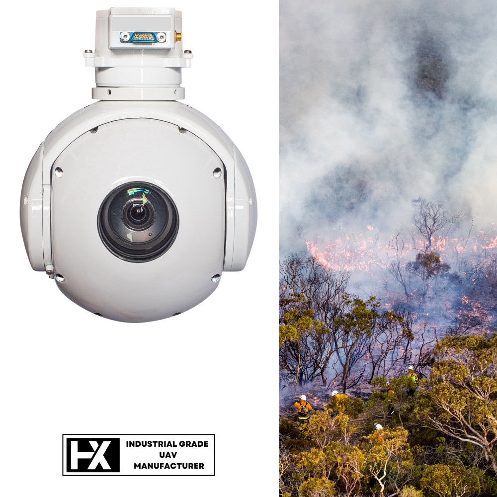 1920X1080 Resolution UAV Pod Camera 30X Tracking Camera Long Range Target Detection Identification HXTS01