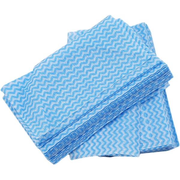 Interfolded Nonwoven Cleaning Cloth , Practical Non Woven Reusable Kitchen Towels