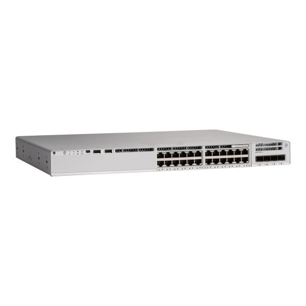 250G Switch Capacity C9200L-24T-4G-E 4x1G SFP 24 Port Uplink Ethernet Network Switches