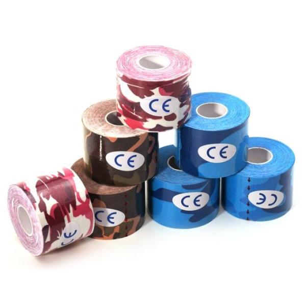 Sports safety therapy 5cm x 5m muscle Physiotherapy Orthopedics support cotton kinesiology tape, 95%cotton + 5%Spandex w