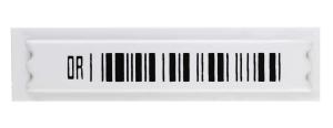 China Polystyrene 0.35mm thickness Barcode Labeling , Shop Security EAS Labels Tag wholesale