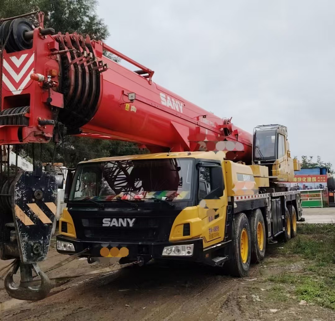 Mobile Truck Crane For Sale 80 Tons Direct Source Max Working Height 58.5 Meters