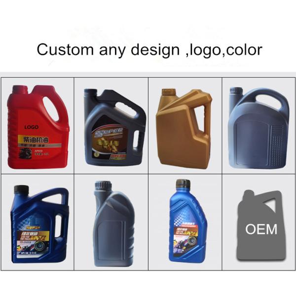 3L Blue HDPE Motor Engine Oil Canister Customized Tamper Evident