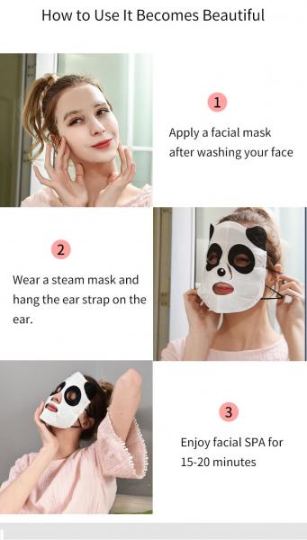 Skin Care Face Sheet Mask Spa Hydrated Skin With Heated Skin Care