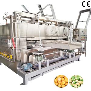 China 50-100kg/h Nut Swing Roaster Machine with PLC Control wholesale