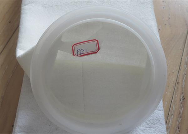 Quality Middle Temperature Filter Media Micron Filter Cloth Polyester / Polypropylene with Plastic Ring Liquid Filtration for sale