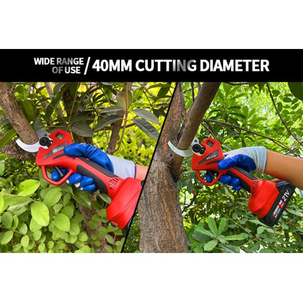 Rechargeable Battery Electric Pruner Shears 21V Cordless Electric Pruning Scissors