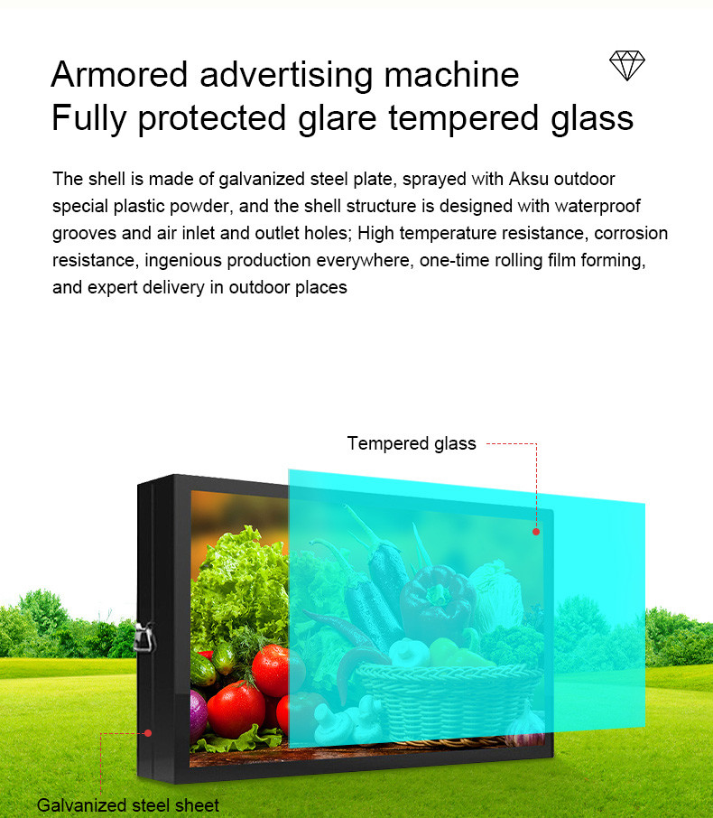Outdoor Shopping Mall LCD Screen Player Digital Totem Smart Signage Commercial Advertising Equipment High Brightness TV Display