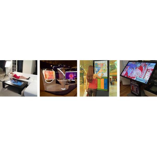 FCC 49 Inch Ir Touch Frame Multi Touch Screen / Panel Kit 16 To 9 Screen Ratio