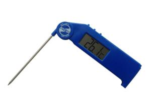 China Blue Waterproof Digital Food Thermometer Cooking Digital Thermometer With Probe wholesale