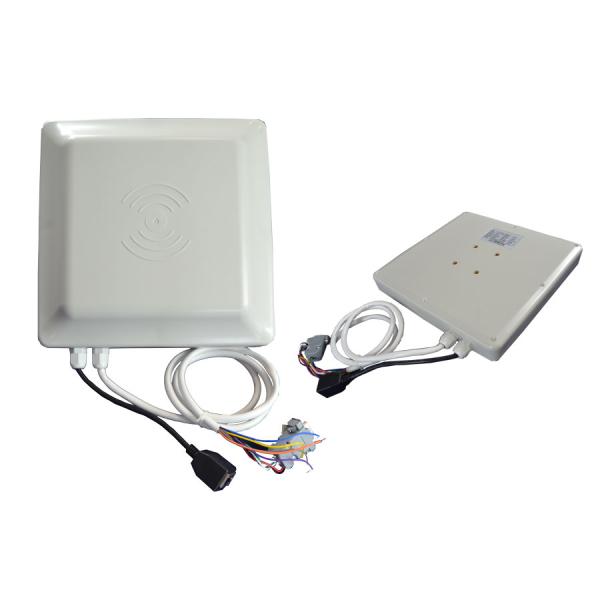 Parking Lot TCPIP Long Distance RFID Reader , RFID Integrated Reader With Trigger Activating
