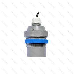 China 1mm Resolution Ultrasonic Level Meters PTFE Shell Ultrasonic Level Transmitter on sale