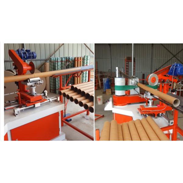 37kw Spiral Paper Tube Cutting Machine High Speed 3000mm Tube Length