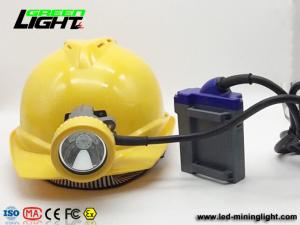 1.6W 216lum Rechargeable Led Miner Lamp 15000lux For Coal Mining