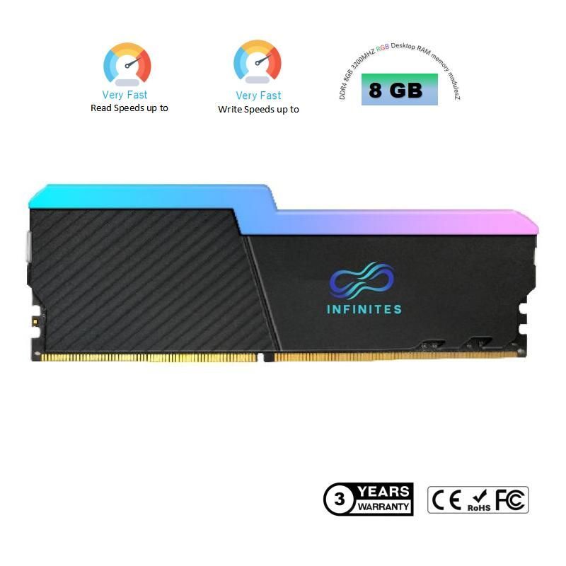 High Speed Gaming DDR4 in Memory RAM Desktop RGB DDR4 16GB 3200MHz RAM DDR4 16GB 8GB for PC