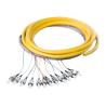 Buy cheap OM3 FC Optical Fiber Pigtail Cables 12 Core 24 Core for Communication Network from wholesalers