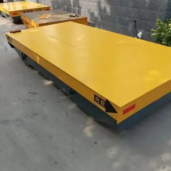Quality Customizable Flatbed Electric Transfer Cart Q345 Steel For Flexible Movement And Versatility for sale