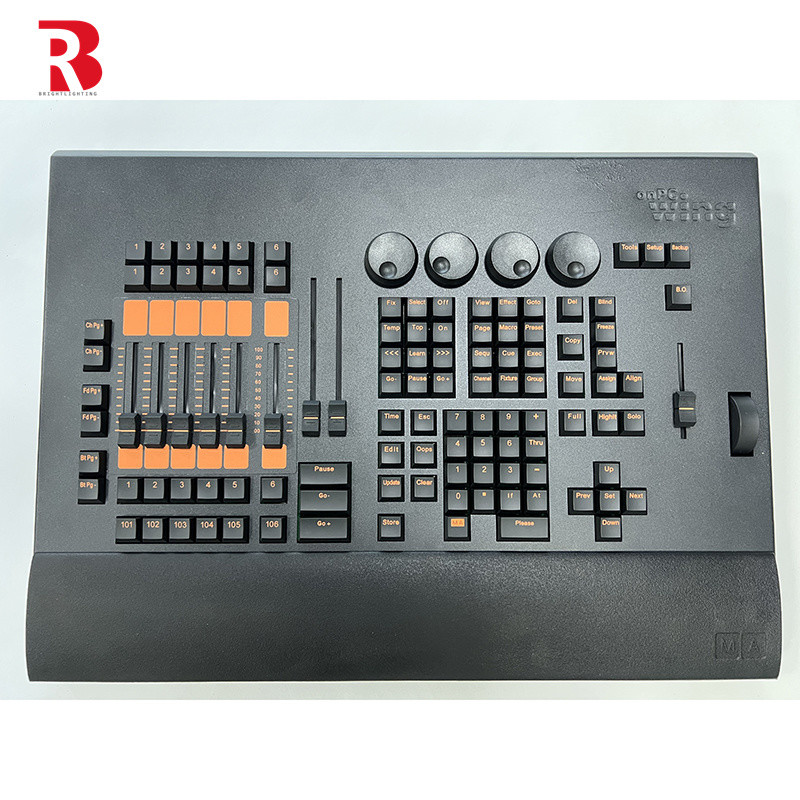 Durable Stage DMX Controller System Intuitive Fader Dmx Light Controller Wireless 20000Hrs