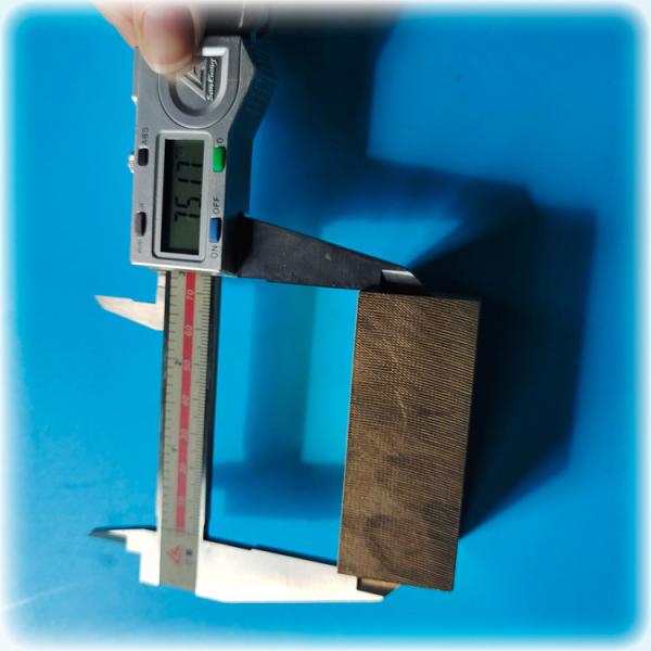 QBe2 Beryllium Copper Alloy C17200 Flat Bar Size 30x35x75mm