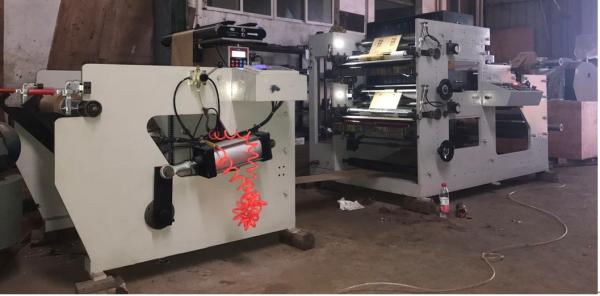 Two Color Flexographic Printing Machine , Printing Flexo Machine With Die