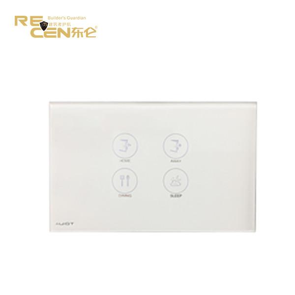Quality Voice Control Smart House Control System Double Control Touch Smart Light Switch for sale