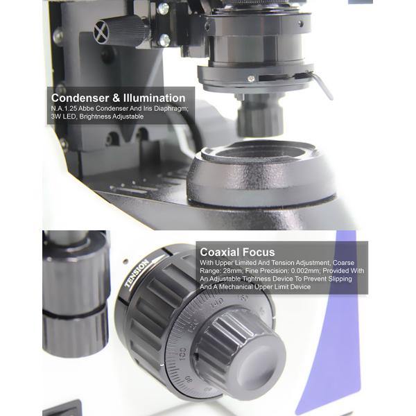 OPTO EDU A12.3601 Trinocular Biological Binocular Microscope Laboratory