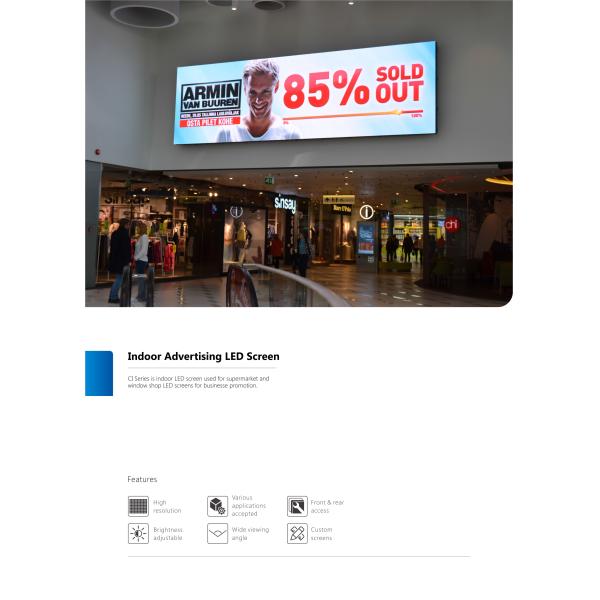SMD2121 Conference Room LED Display P2.5 With 3840 Refresh