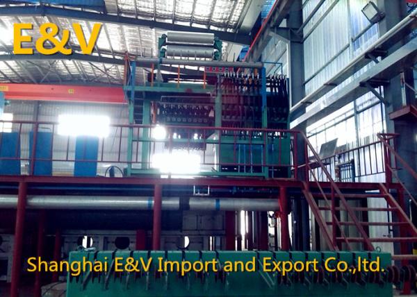 Quality Frequency Automatic Adjust Copper Continuous Casting Machine For Oxygen Free Upward Copper Rod for sale