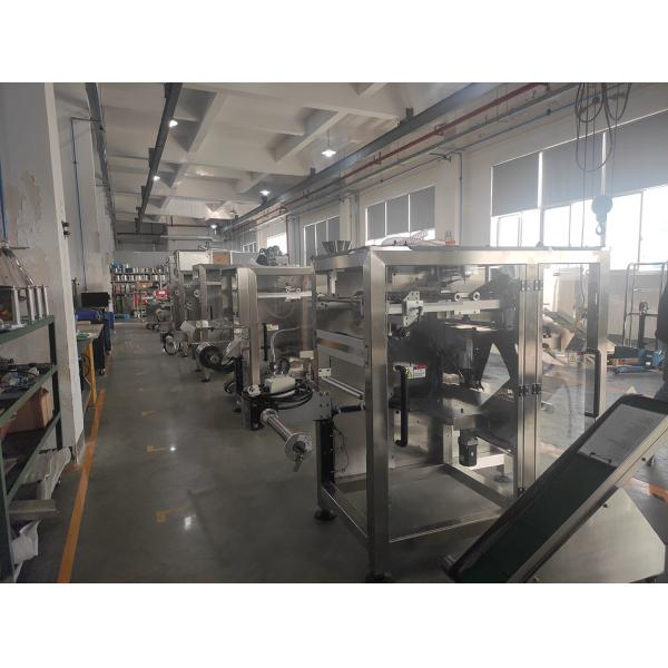 Auto Vertical Packing Machine Mechanical Driven Servo Motor Control