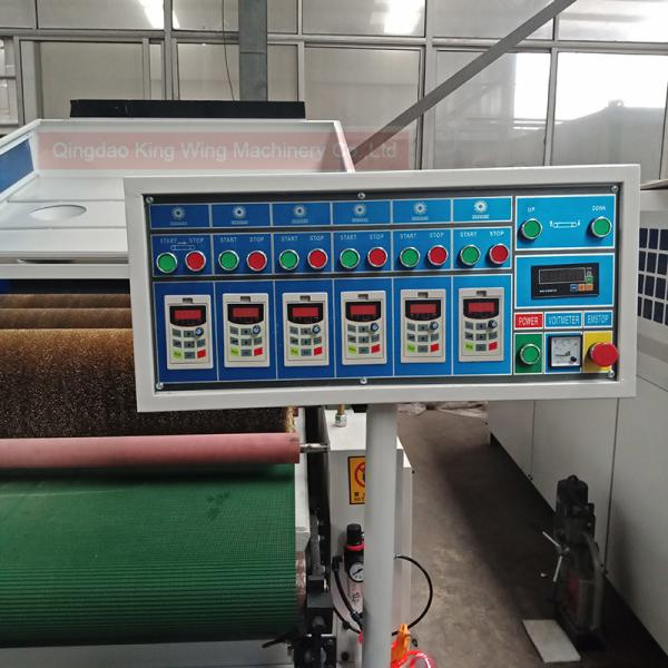 Carbonized wood wire brush drawing machine