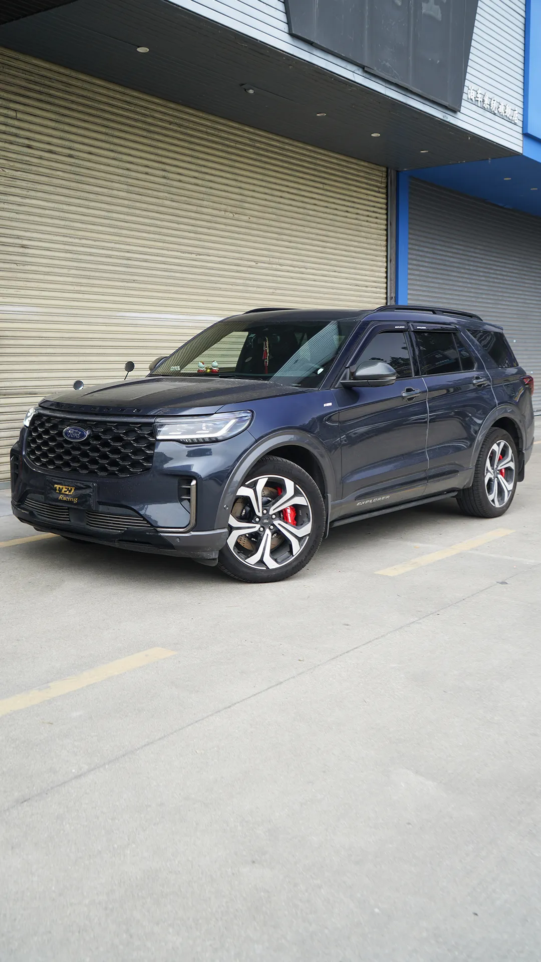 Front 6 Piston And Rear 4 Piston Caliper BBK Auto Brake System For FORD EXPLORER 21 Inch Rim