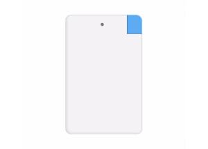 2500mAh Portable Power Banks Battery Chargers Logo Printed Credit Card Size
