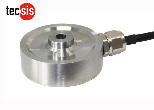 High Capacity Thru Hole Compression Load Cell Small With Simple Structure
