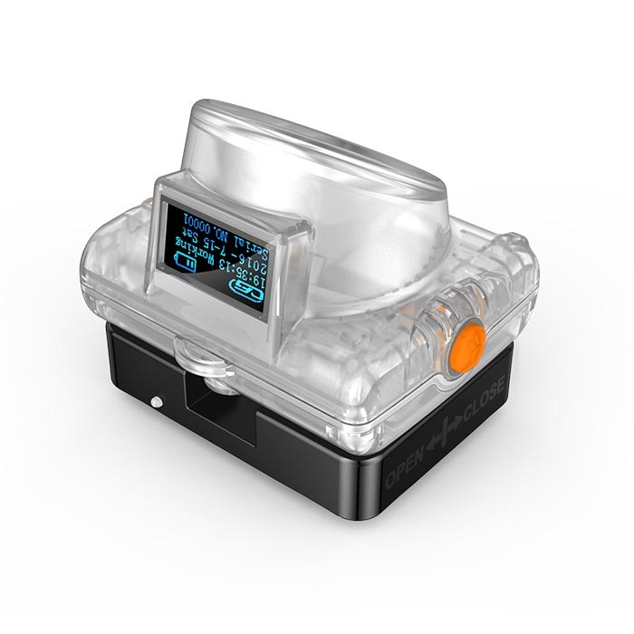 Cordless Led Mining Cap Lamp , IP67 Cree Xpg -2 Cap Lamp For Mining