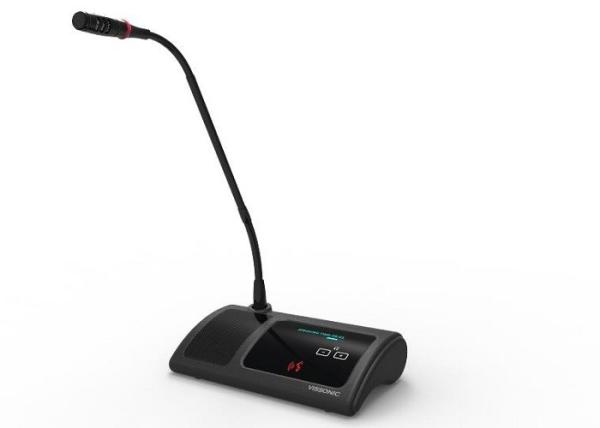 Desktop Conference Meeting Microphone Discussion Delegate Unit With Camera