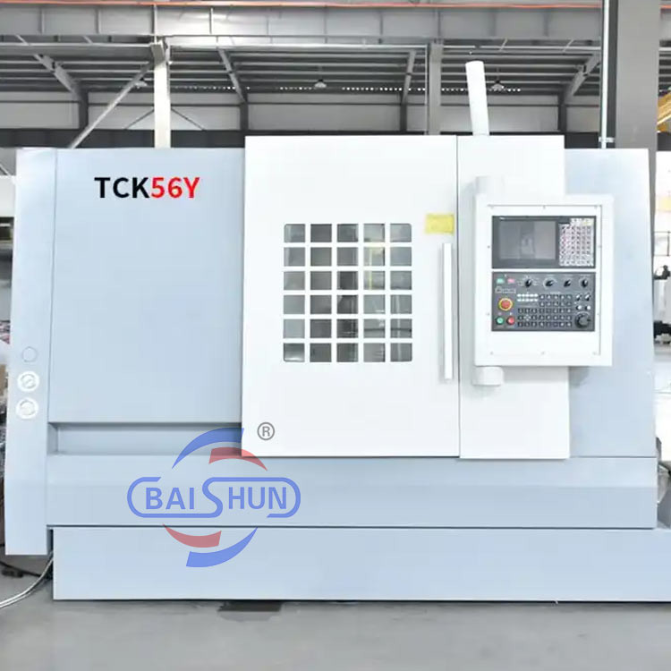 Small Cnc Lathe Slant Bed Machining Center For Metal Working